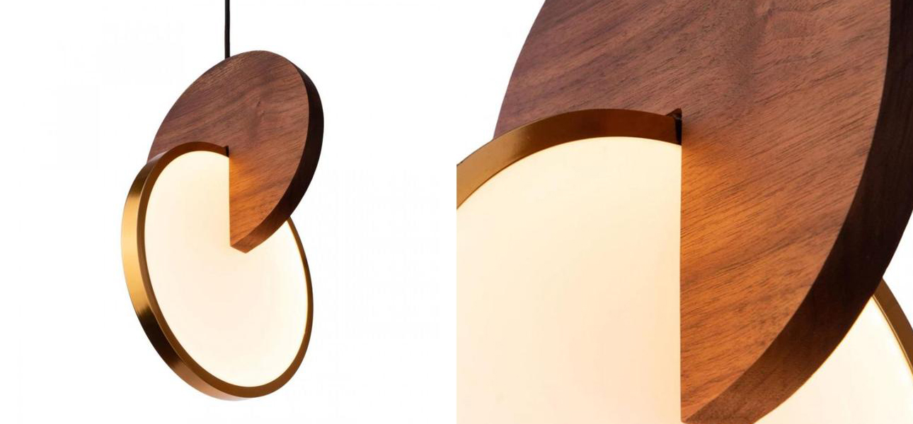Подвесной светильник Eclipse Pendant Light Wood - фото