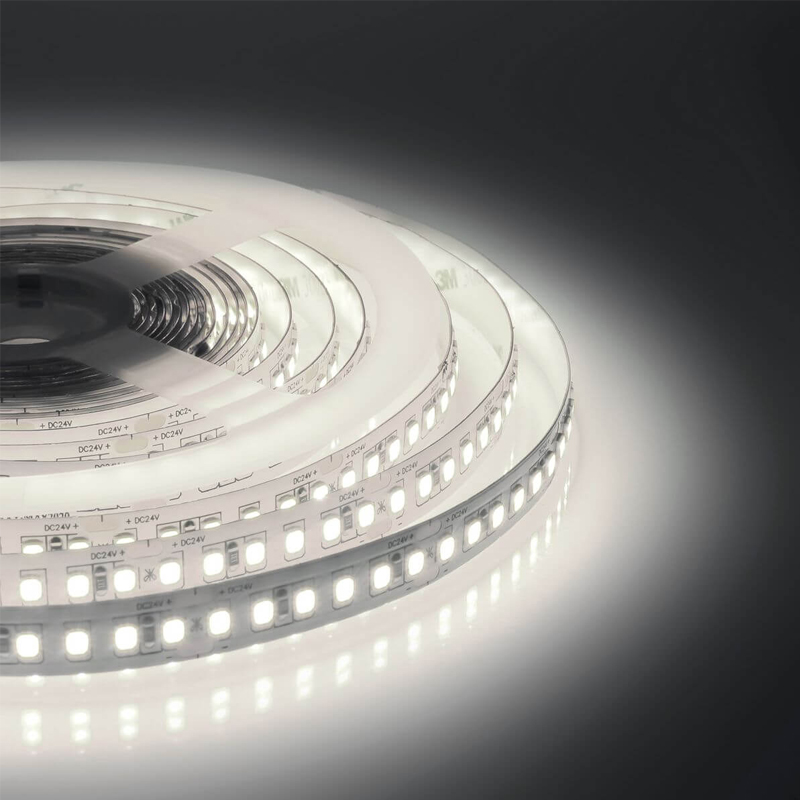 Светодиодная лента 18W/m 168Led/m 2835SMD дневной белый 1M Белый Светодиодная лента 18W/m 168Led/m 2835SMD дневной белый 1M Белый в Твери | Loft Concept