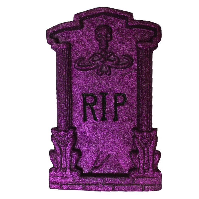 Аксессуар для Хэллоуина Надгробие R.I.P. Фиолетовый Аксессуар для Хэллоуина Надгробие R.I.P. Фиолетовый в Твери | Loft Concept