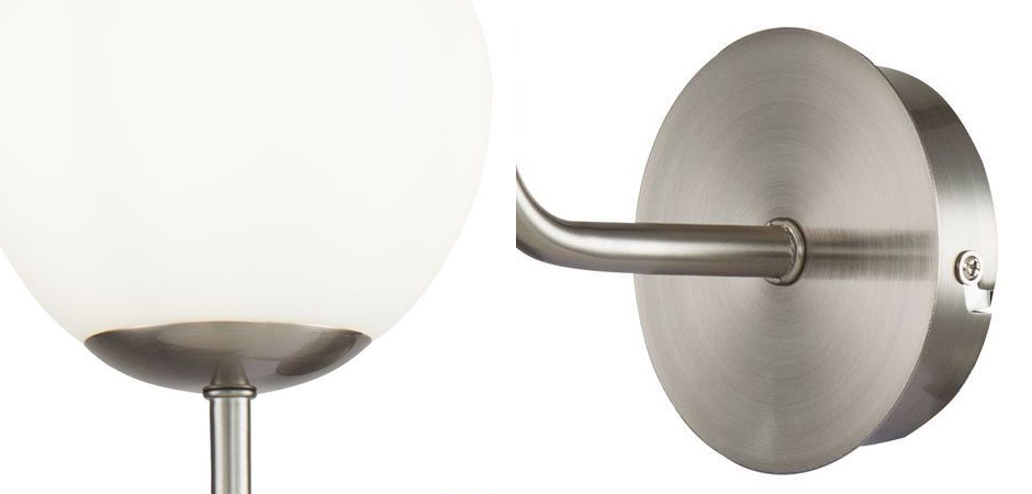 Бра Tiepolo Ball Sconces nickel Бра Tiepolo Ball Sconces nickel - Loft-Concept в Твери