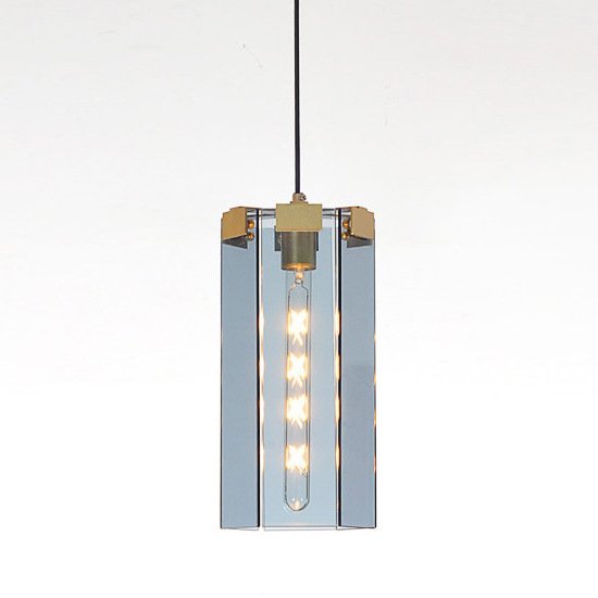 Человек из стали Gray Glass Pendant Lamp Золотой Прозрачное Стекло Человек из стали Gray Glass Pendant Lamp Золотой Прозрачное Стекло в Твери | Loft Concept