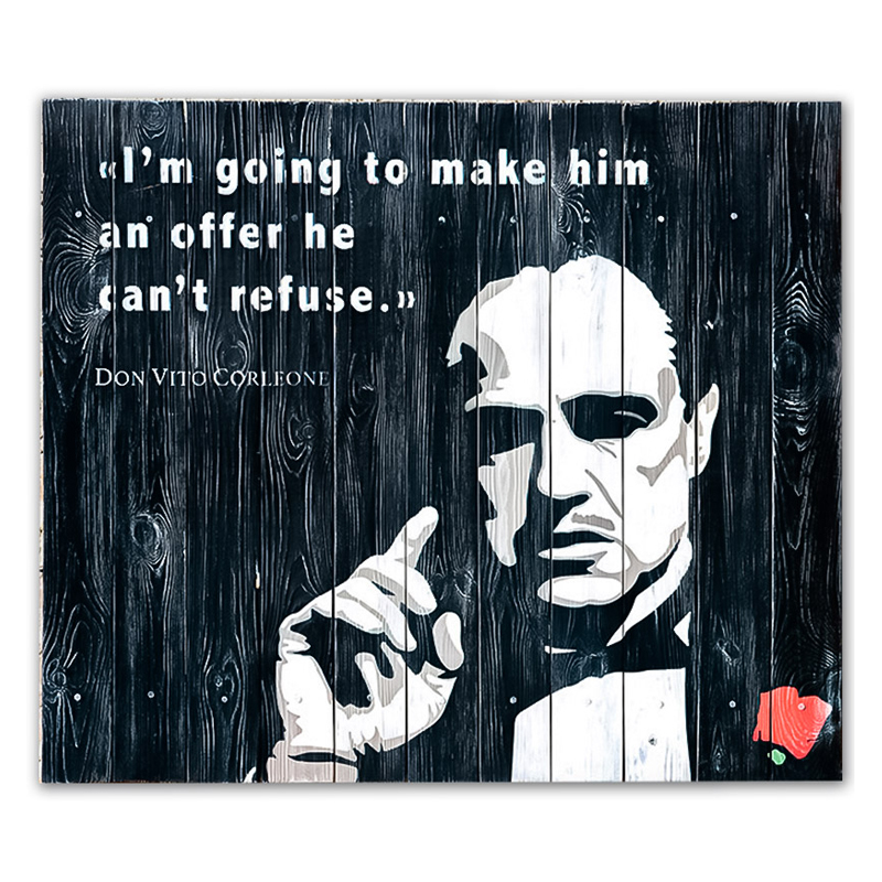 Постер Крёстный Отец Don Vito Corleone Постер Крёстный Отец Don Vito Corleone в Твери | Loft Concept