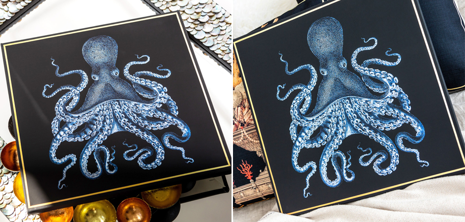 Постер Blue Octopus Poster 2 Постер Blue Octopus Poster 2 - Loft-Concept в Твери