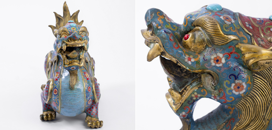 Большой Бронзовый Китайский дракон - Loft-Concept в Твери