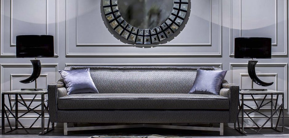 Приставной стол Serene Furnishing Chrome Marble Top Side Table Приставной стол Serene Furnishing Chrome Marble Top Side Table - Loft-Concept в Твери