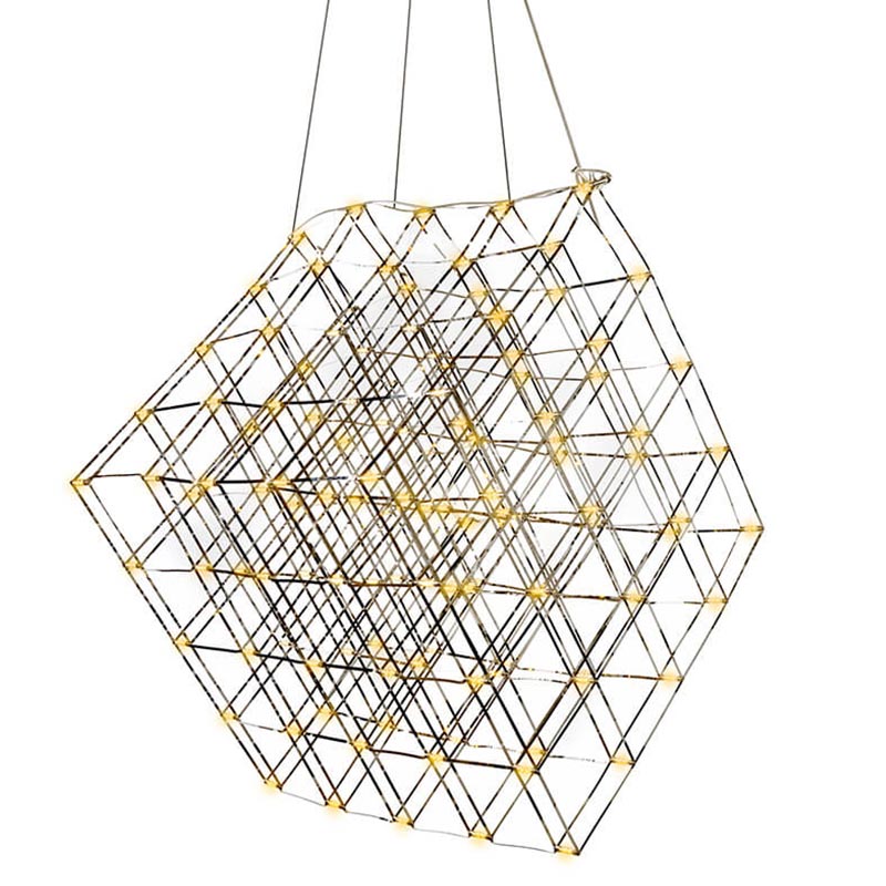 Люстра Moooi Tesseract Yellow lamp M Хром Люстра Moooi Tesseract Yellow lamp M Хром в Твери | Loft Concept