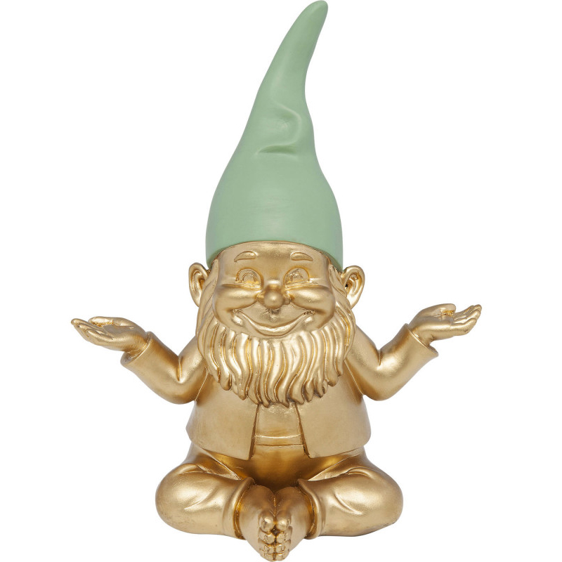 Статуэтка Golden Meditating Gnome Золотой Статуэтка Golden Meditating Gnome Золотой в Твери | Loft Concept