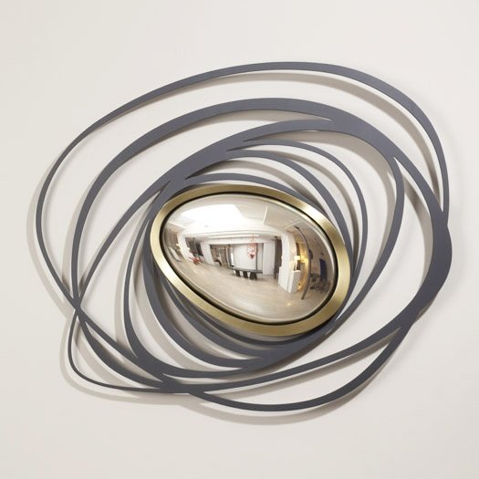 Зеркало Herve Van der Straeten Miroir Nebuleuse Золотой Черный Зеркало Herve Van der Straeten Miroir Nebuleuse Золотой Черный в Твери | Loft Concept