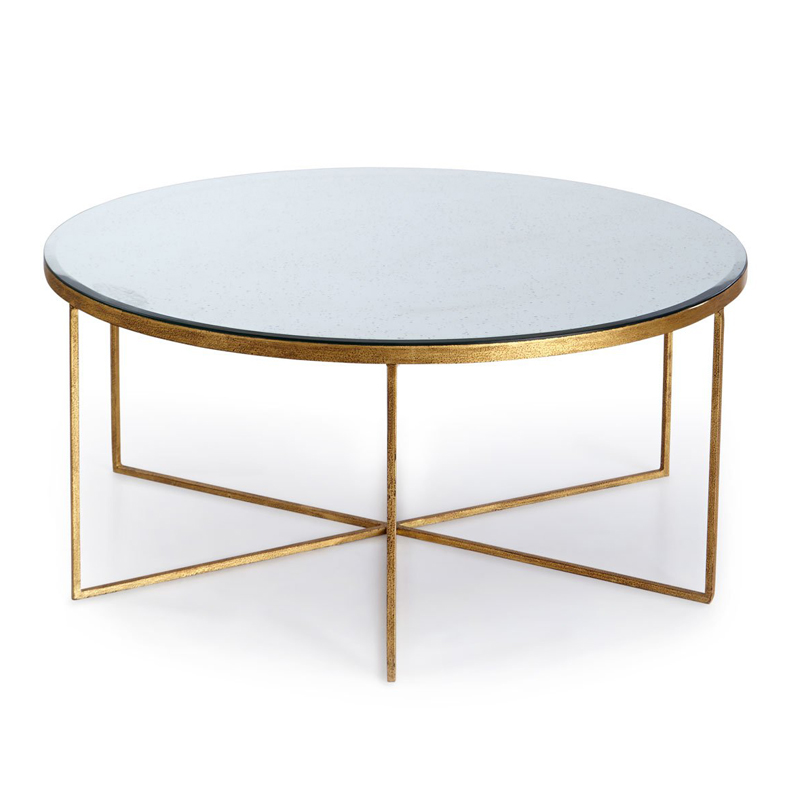Кофейный стол Rhoda Coffee Table Золотой Кофейный стол Rhoda Coffee Table Золотой в Твери | Loft Concept