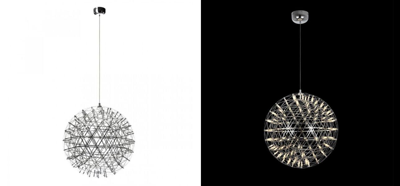 Светодиодный Подвесной Светильник Moooi  Raimond Диаметр 60 см 162 диода - фото №1