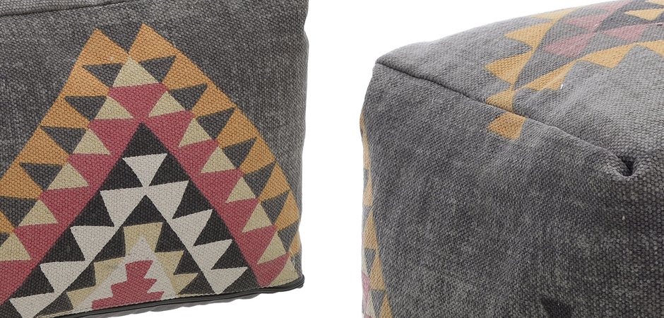 Пуф KELIM Pattern Triangle Пуф KELIM Pattern Triangle - Loft-Concept в Твери