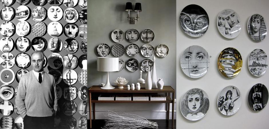 Декоративная тарелка Fornasetti 014 Декоративная тарелка Fornasetti 014 - Loft-Concept в Твери