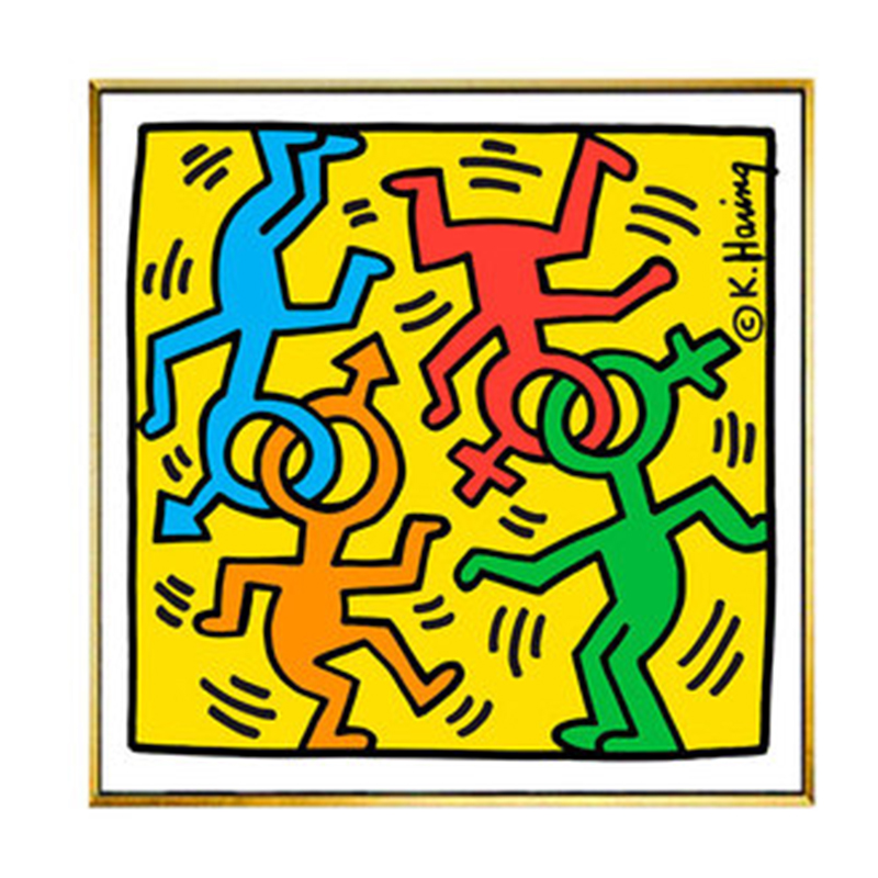 Постер Keith Haring 18 Мульти Постер Keith Haring 18 Мульти в Твери | Loft Concept