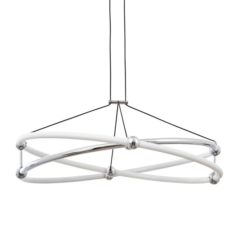 Люстра Euphoria White Светодиодная Белый Хром Люстра Euphoria White Светодиодная Белый Хром в Твери | Loft Concept