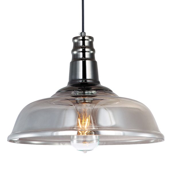 Подвесной светильник Loft Industrial French Glass Дымчатый (Smoke) Подвесной светильник Loft Industrial French Glass Дымчатый (Smoke) в Твери | Loft Concept