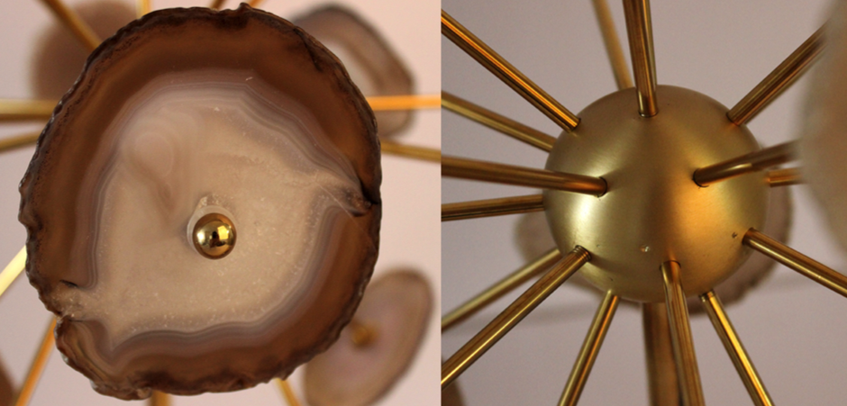 Аксессуар Agate Burst Brass Аксессуар Agate Burst Brass - Loft-Concept в Твери