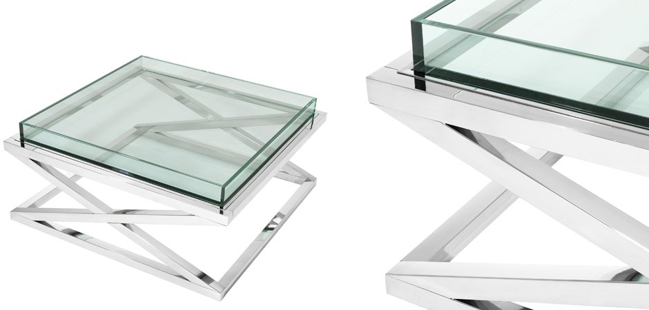 Журнальный стол Eichholtz Coffee Table Curtis Журнальный стол Eichholtz Coffee Table Curtis - Loft-Concept в Твери