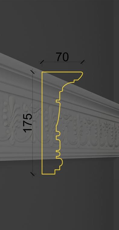 Молдинг с орнаментом MO-13 Молдинг с орнаментом MO-13 в Твери