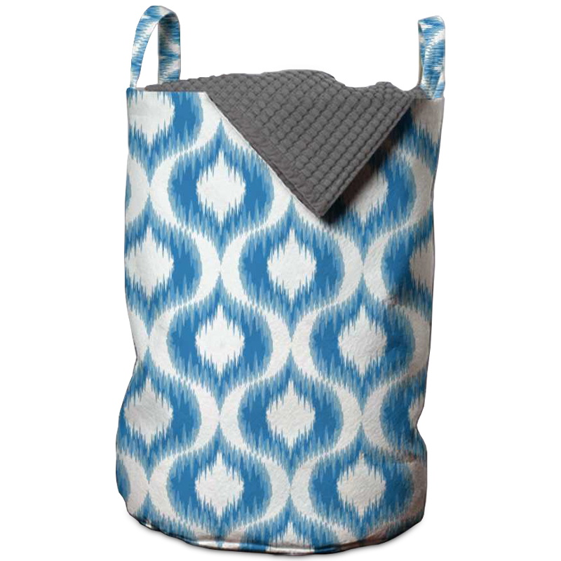 Корзина Blue Ornament Basket Белый Синий Корзина Blue Ornament Basket Белый Синий в Твери | Loft Concept