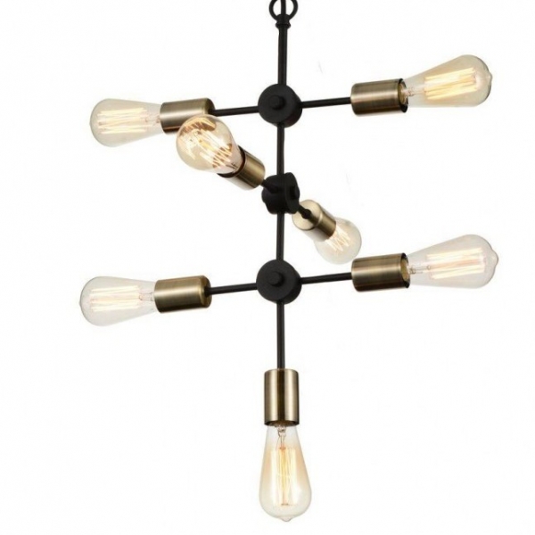 Люстра Bulb Netsch Pendant 7 Черный Люстра Bulb Netsch Pendant 7 Черный в Твери | Loft Concept