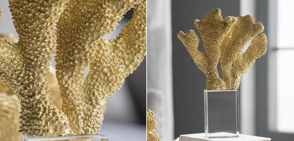 Статуэтка Gold Sea Cactus Статуэтка Gold Sea Cactus - Loft-Concept в Твери