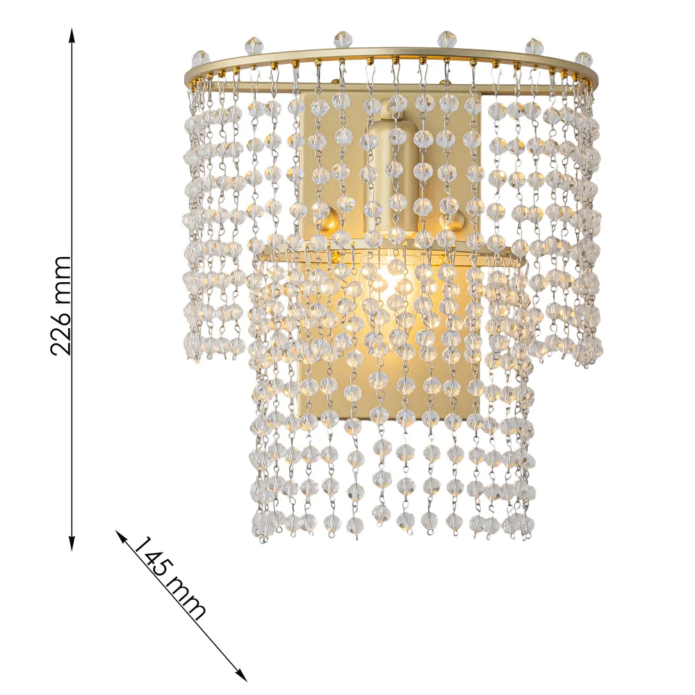 Бра с каскадами кристаллов Crystal Rains в Твери