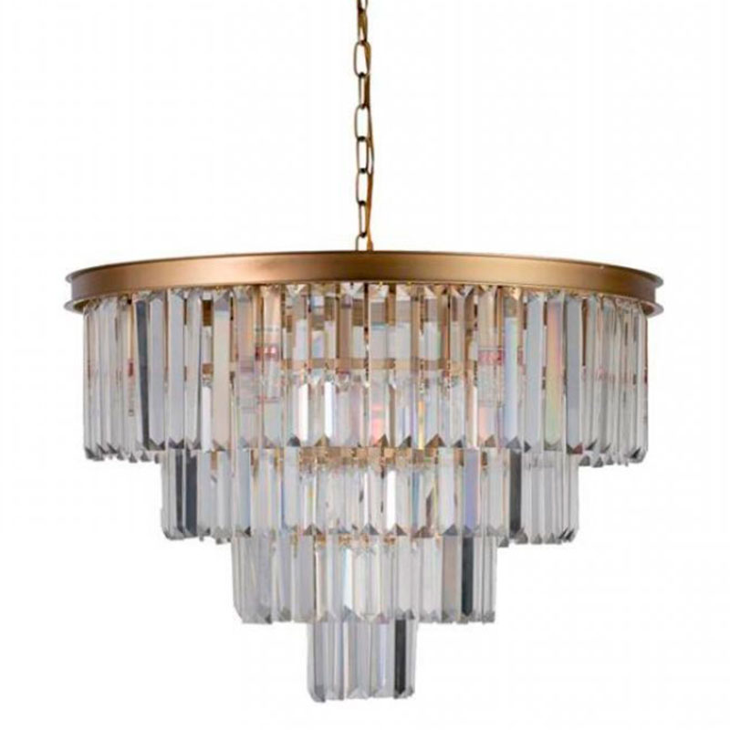 Круглая Люстра RH 1920s Odeon GOLD iron Four Layers Серое Прозрачное диаметр 60 см Золотой Прозрачное Стекло Круглая Люстра RH 1920s Odeon GOLD iron Four Layers Серое Прозрачное диаметр 60 см Золотой Прозрачное Стекло в Твери | Loft Concept