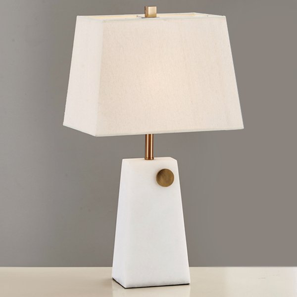 Настольная лампа Table lamp marble White Белый в Твери | Loft Concept 