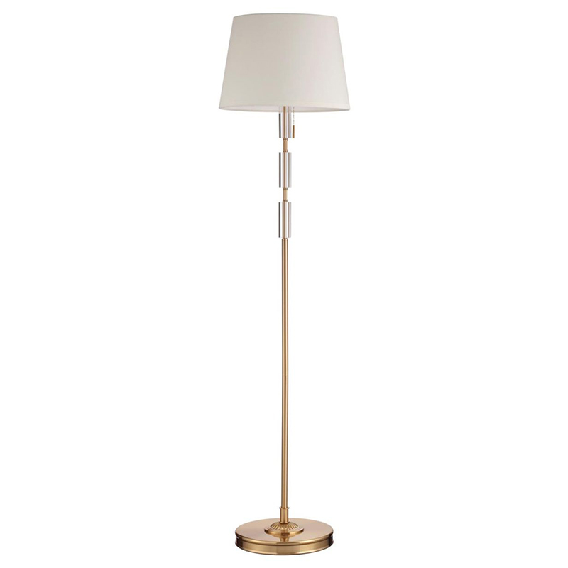Торшер Ramona White Floor lamp Бронза Белый Торшер Ramona White Floor lamp Бронза Белый в Твери | Loft Concept