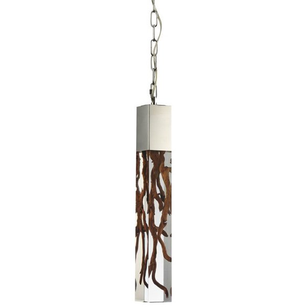 Подвесной светильник Bleu Nature KISIMI Pendant Lamp Белый Коричневый Подвесной светильник Bleu Nature KISIMI Pendant Lamp Белый Коричневый в Твери | Loft Concept