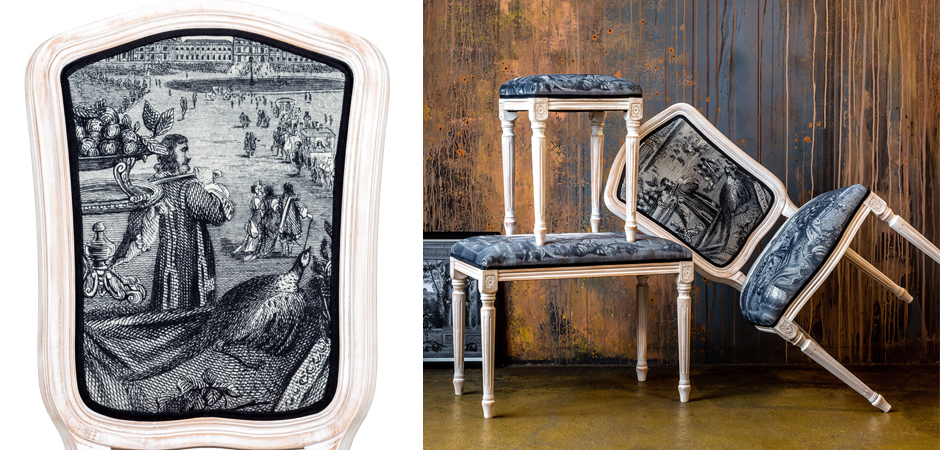 Стул Tuileries Square Stool Стул Tuileries Square Stool - Loft-Concept в Твери