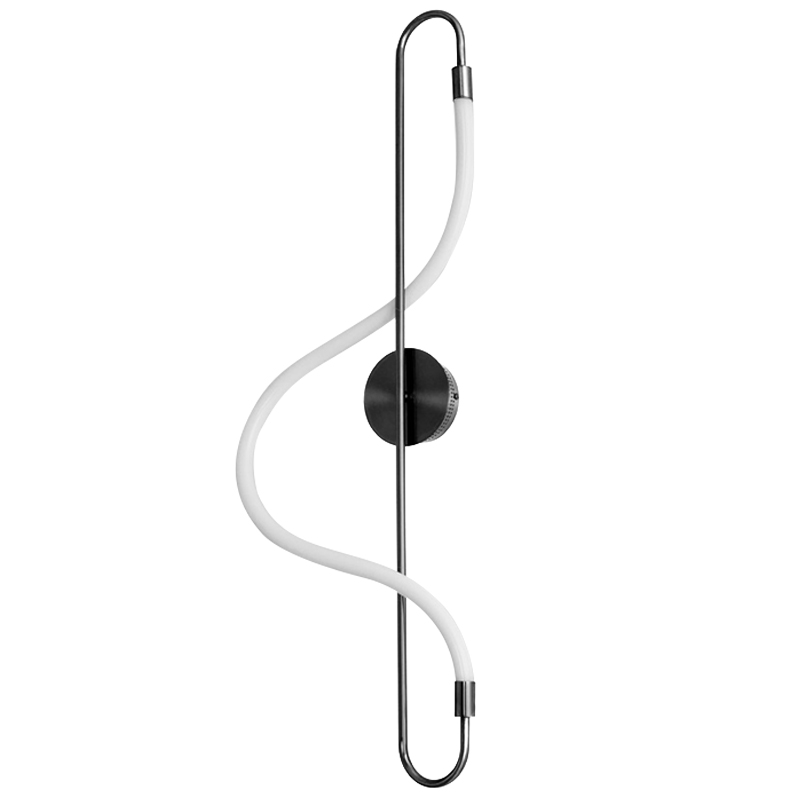 Светодиодное Бра Knot Lihgt Черное Черный Белый Светодиодное Бра Knot Lihgt Черное Черный Белый в Твери | Loft Concept