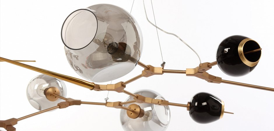 ЛЮСТРА Chandelier bubbles and thorns 6 плафонов ЛЮСТРА Chandelier bubbles and thorns 6 плафонов - Loft-Concept в Твери
