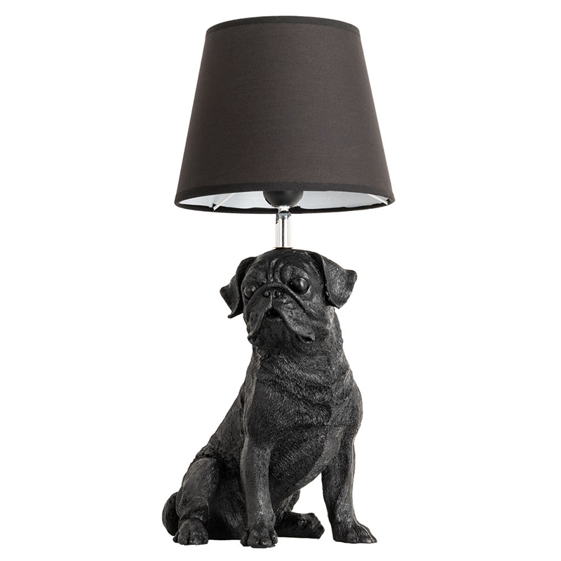 Настольная лампа Black Bulldog Table Lamp Черный Настольная лампа Black Bulldog Table Lamp Черный в Твери | Loft Concept