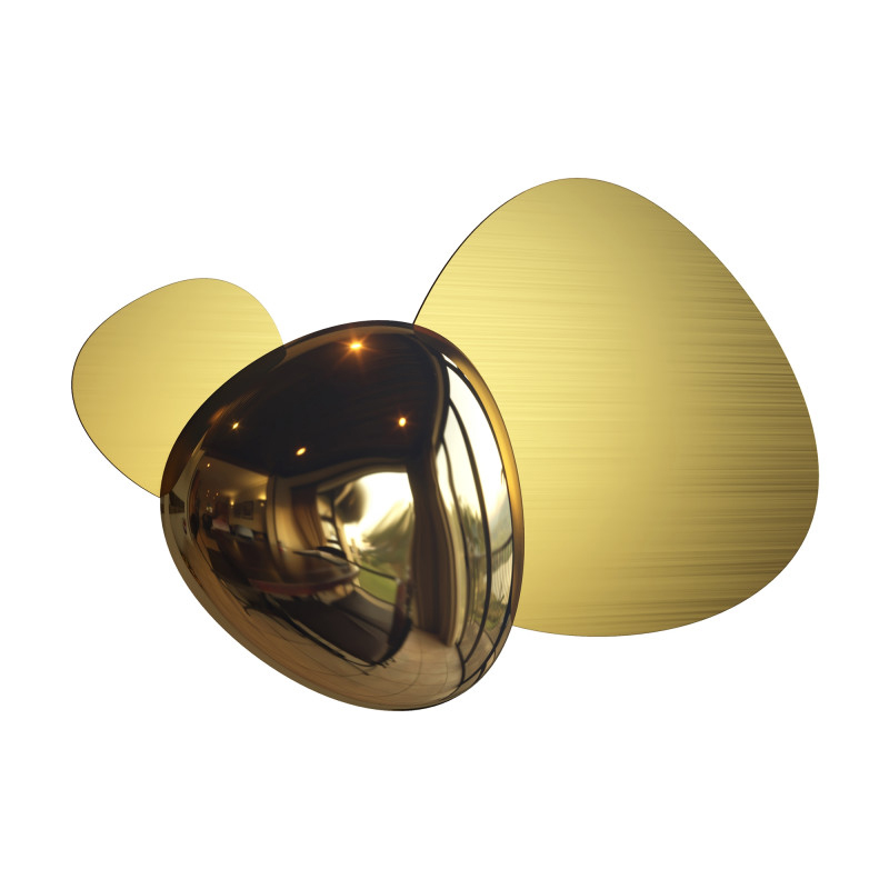 Бра Gold Matt & Gloss 1 Глянцевое золото матовое золото Бра Gold Matt & Gloss 1 Глянцевое золото матовое золото в Твери | Loft Concept