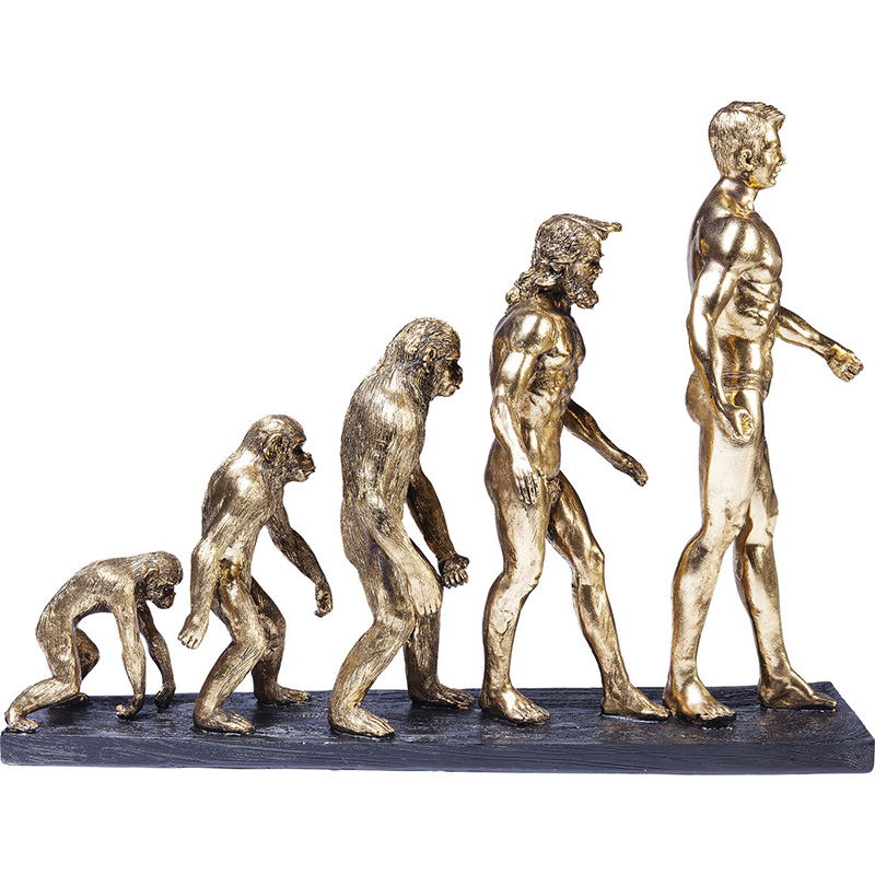 Статуэтка Human Evolution Золотой Статуэтка Human Evolution Золотой в Твери | Loft Concept