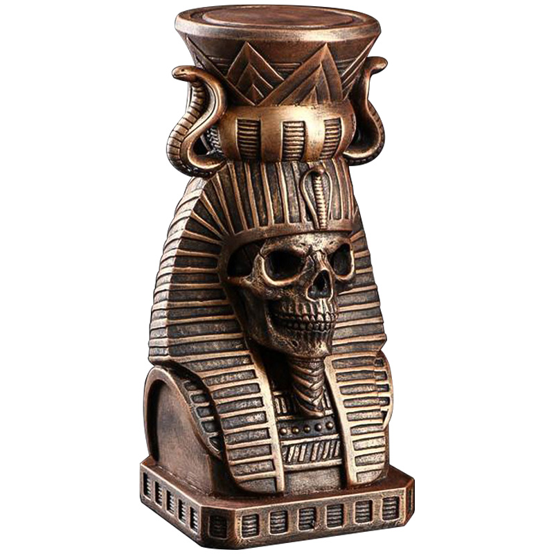 Подсвечник Pharaoh Skull Медь в Твери | Loft Concept 