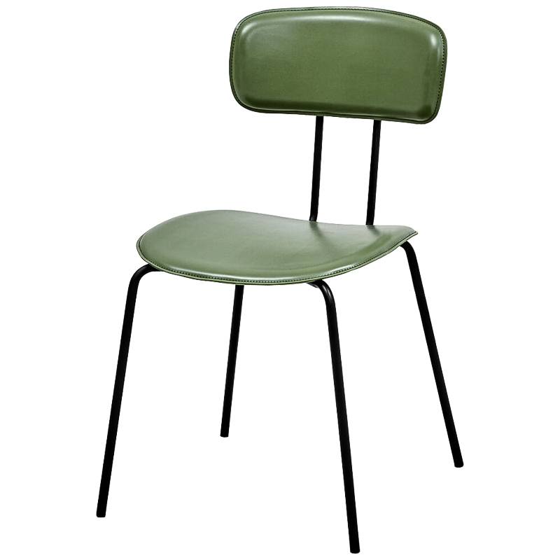 Стул Tyler Loft Stool green Зеленый Черный в Твери | Loft Concept 