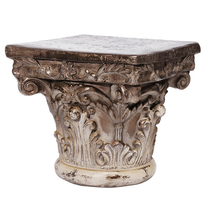 Статуэтка Corinthian order Белый Коричневый винтаж Статуэтка Corinthian order Белый Коричневый винтаж в Твери | Loft Concept