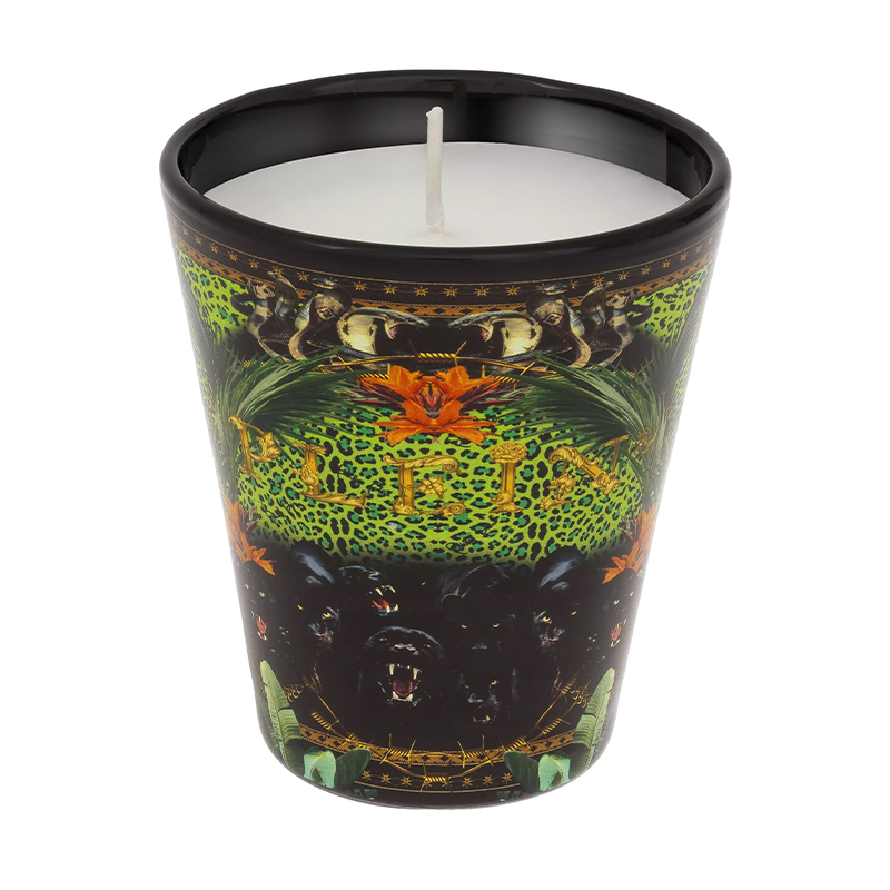 Свеча Philipp Plein Candle Jungle S Черный Мульти Свеча Philipp Plein Candle Jungle S Черный Мульти в Твери | Loft Concept