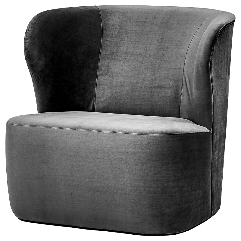 Кресло Hortense Chair Gray Серый Кресло Hortense Chair Gray Серый в Твери | Loft Concept