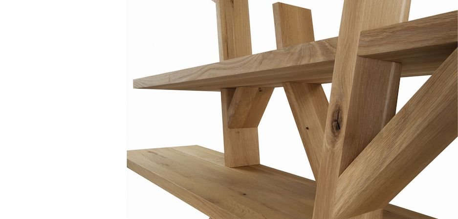 Стеллаж LEGEND BOOKCASE - NATURAL - Loft-Concept в Твери