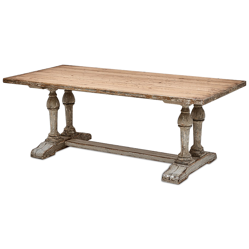 Обеденный стол Niseti Table Бежево-серый Обеденный стол Niseti Table Бежево-серый в Твери | Loft Concept