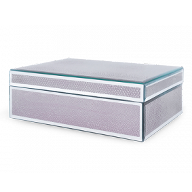 Шкатулка Nineth Box glass Серебряный Шкатулка Nineth Box glass Серебряный в Твери | Loft Concept