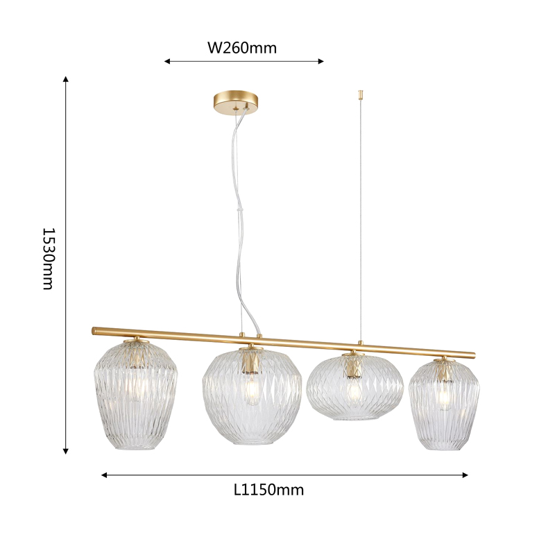 Люстра Foscarini c Прозрачными Плафонами Люстра Foscarini c Прозрачными Плафонами в Твери