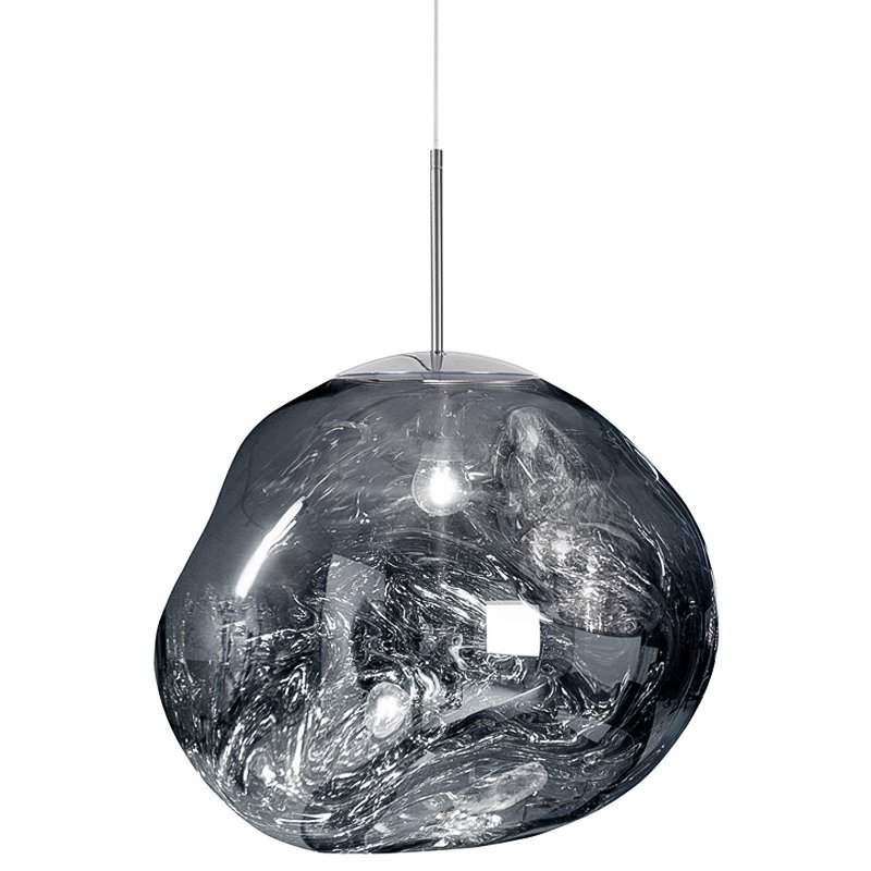 Подвесной светильник Tom Dixon Melt Pendant Silver Серый Серебряный Подвесной светильник Tom Dixon Melt Pendant Silver Серый Серебряный в Твери | Loft Concept