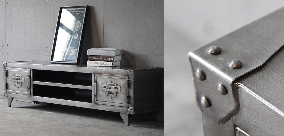 TV-тумба Loft Safe с полками TV-тумба Loft Safe с полками - Loft-Concept в Твери