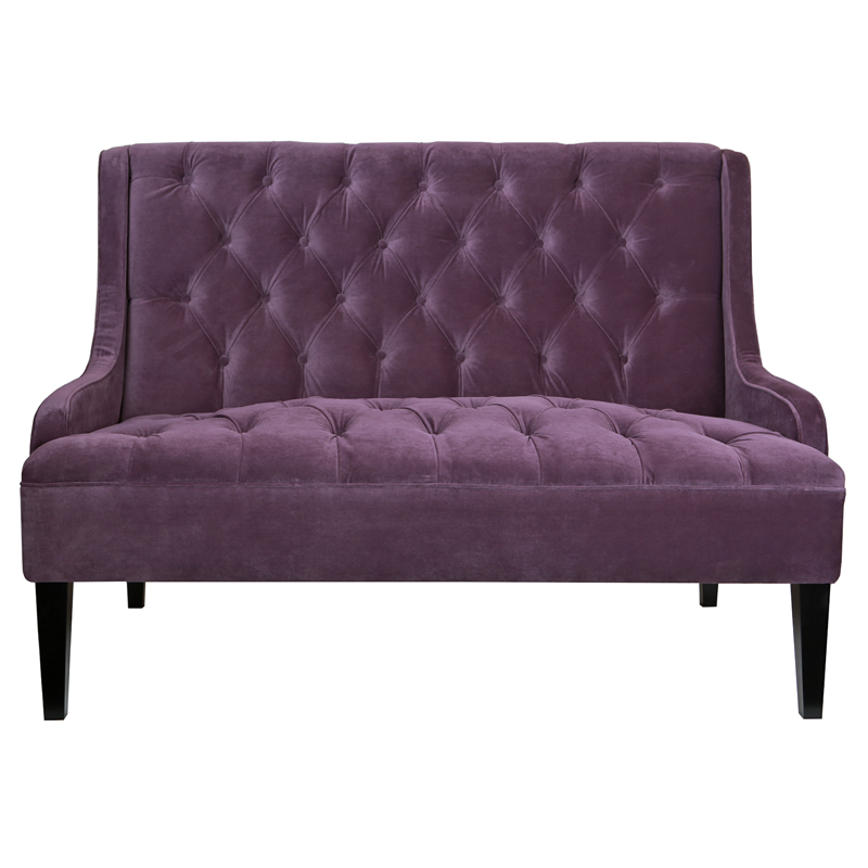 Диван Folket Sofa velour violet Фиолетовый Диван Folket Sofa velour violet Фиолетовый в Твери | Loft Concept