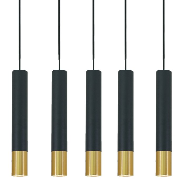 Подвесной светильник Ike large Pendant Lamp Черный Латунь Подвесной светильник Ike large Pendant Lamp Черный Латунь в Твери | Loft Concept