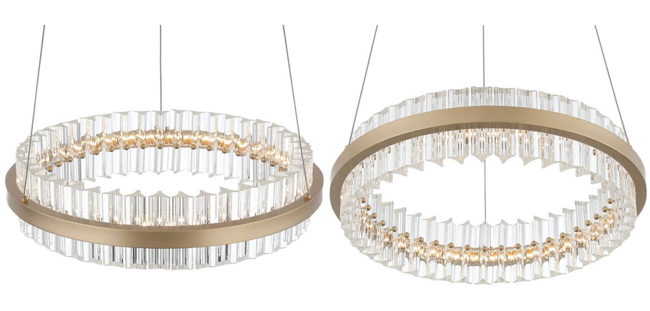 Люстра Ring Horizontal Gold Люстра Ring Horizontal Gold - Loft-Concept в Твери